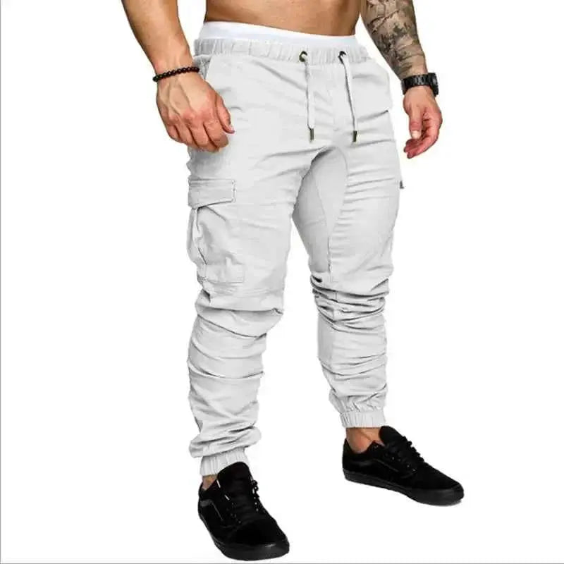 Casual Mens Asian Size Pants With Large Pockets Hip Hop Harem Style Sweatpants Joggers For Men Soft Comfort Fit
