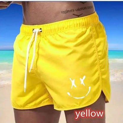 Summer Mens Quick Dry Swim Trunks Board Shorts With Pockets Drawstring Beach Surfing Bathing Suit Breathable