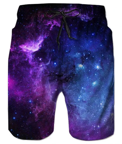 Funny Animal Dinosaur Beach Shorts For Men 3D Printed Surf Board Shorts Summer Hawaii Swim Trunks