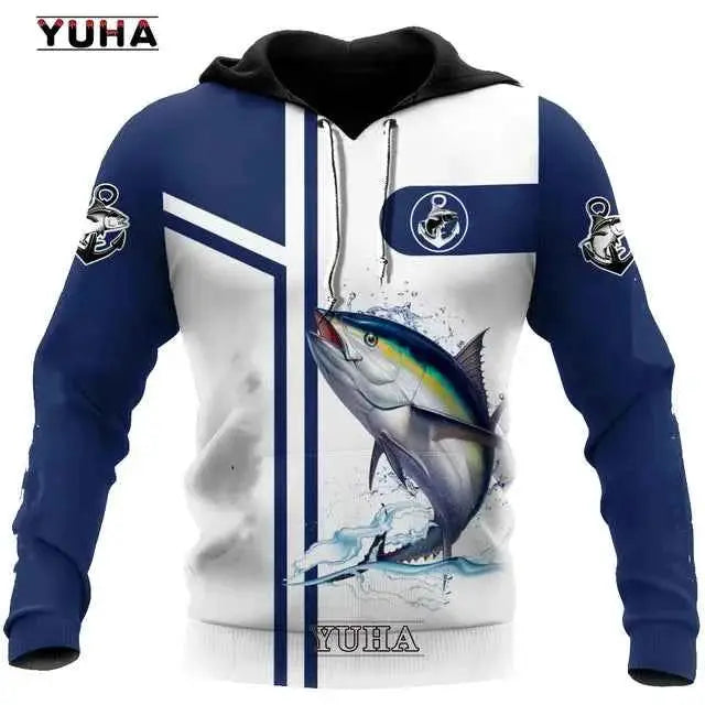 Mens Carp Fishing 3D Printed Harajuku Sweatshirt Unisex Casual Pullover Hoodie Style
