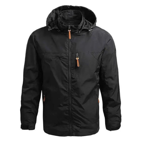 Men Winter Jacket Waterproof Hooded Windbreaker For Hiking Camping Outdoor Outerwear 2024