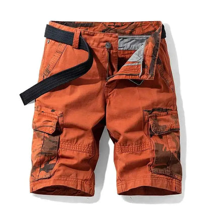New Summer Men Cargo Camouflage Shorts Cotton Beach Multi Pocket Casual Jogger Shorts For Spring Dropshipping