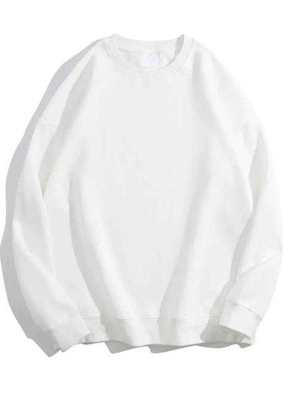Oversized Green Mint Sweatshirt For Women Basic Winter Warm Fleece Lined Option TeenStylo