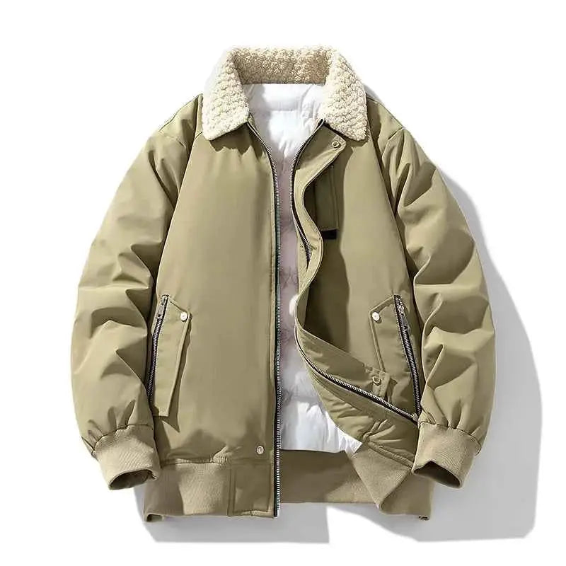 Winter Lamb Cashmere Jackets For Women Warm Coat Luxury Cold Weather Outerwear TeenStylo