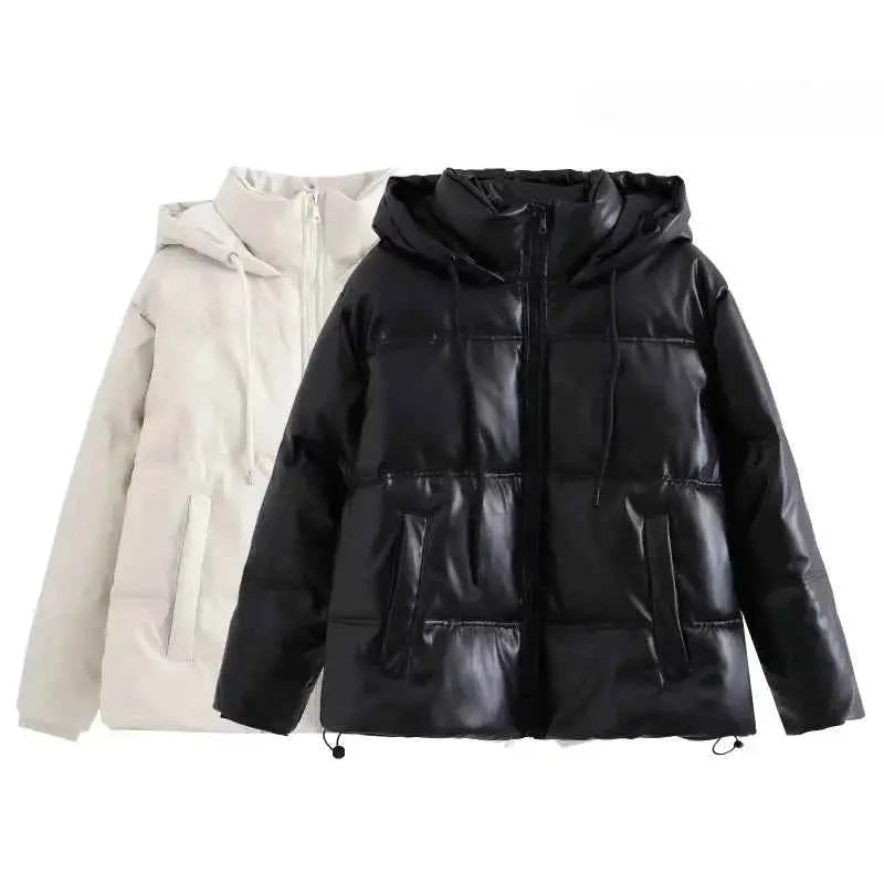 Winter Womens Coat Warm Puffer Jacket For Cold Weather Insulated Outerwear Made For All Day Comfort