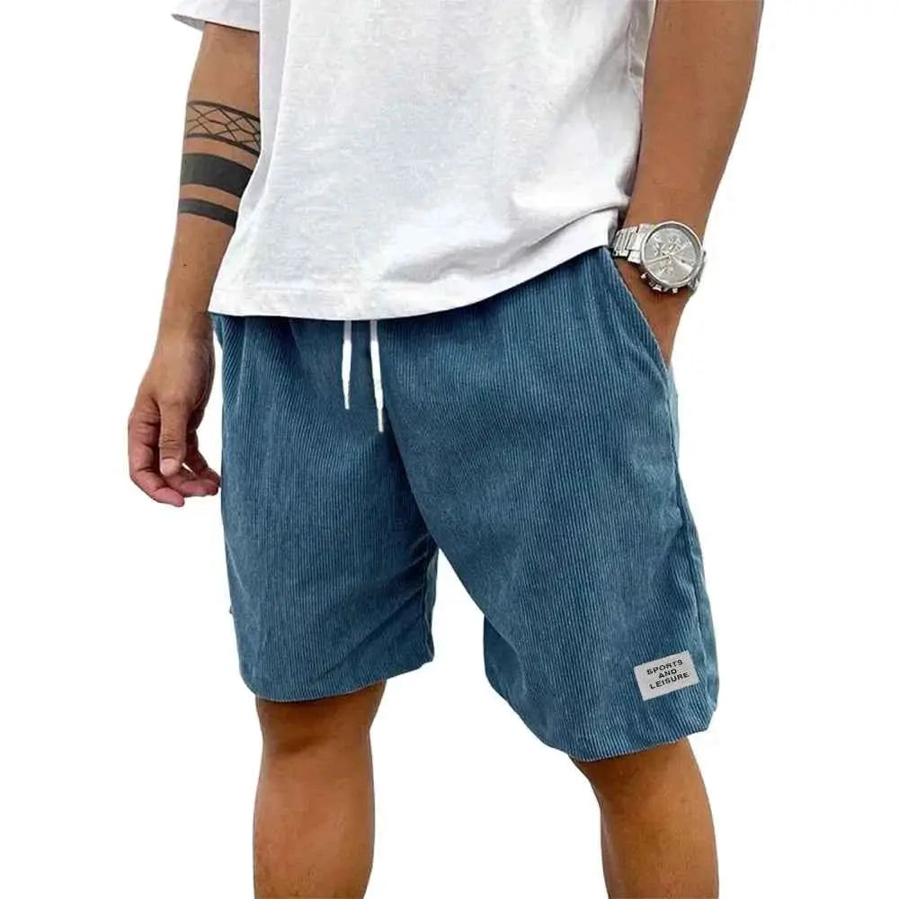 Summer Men Lightweight Corduroy Sweatpants Casual Wear For Everyday Comfort TeenStylo