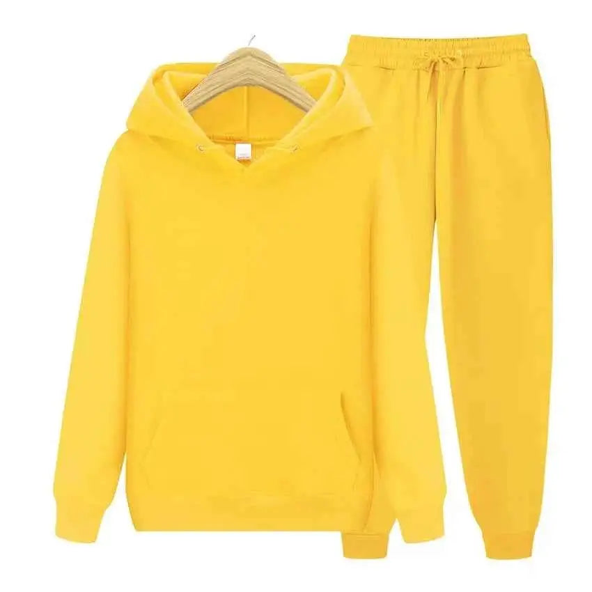 Winter Two Piece Tracksuit Set for Women Cozy Warm Creative TeenStylo Fashion Essential