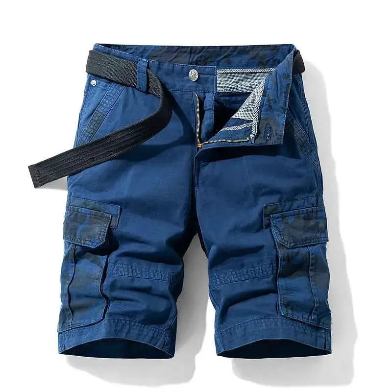 New Summer Men Cargo Camouflage Shorts Cotton Beach Multi Pocket Casual Jogger Shorts For Spring Dropshipping