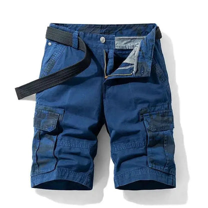 New Summer Men Cargo Camouflage Shorts Cotton Beach Multi Pocket Casual Jogger Shorts For Spring Dropshipping