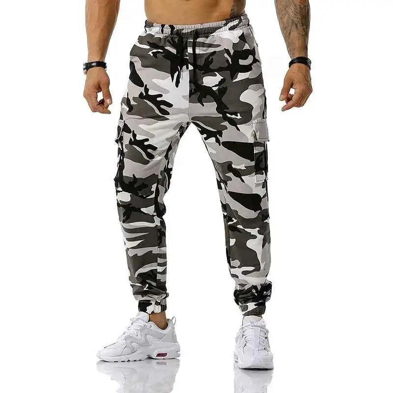 Autumn Spring Camouflage Joggers For Men Cargo Pants With Multi Pocket Sweatpants Hip Hop Casual Trousers Size XXXL