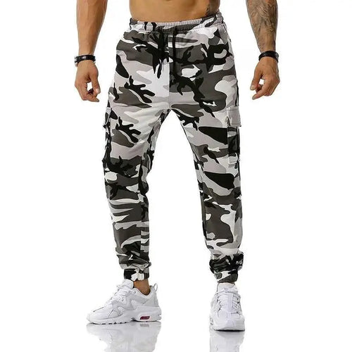 Autumn Spring Camouflage Joggers For Men Cargo Pants With Multi Pocket Sweatpants Hip Hop Casual Trousers Size XXXL