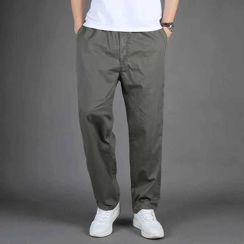 Mens 6XL Plus Size Cargo Pants Military Style Jogger Pants Trousers For Men Sports Pants 2022