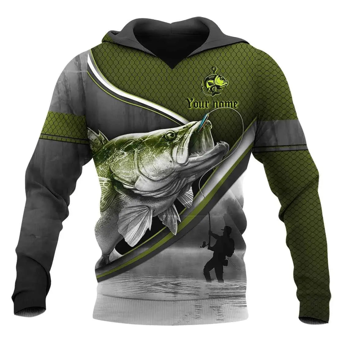 Northern Pike Fishing 3D Printed Hoodie And Sweatshirt For Men And Unisex Autumn Casual Sportswear