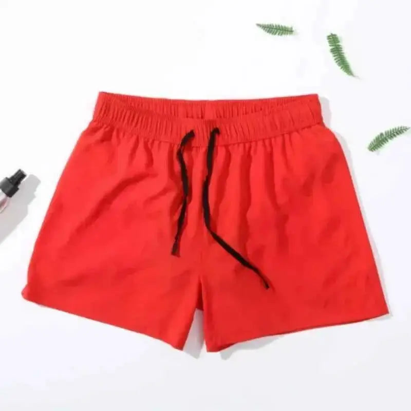 Men Running Cargo Shorts Quick Dry Beach Trousers Sports Short Pants Elastic Waist Joggers For Training And Casual Wear