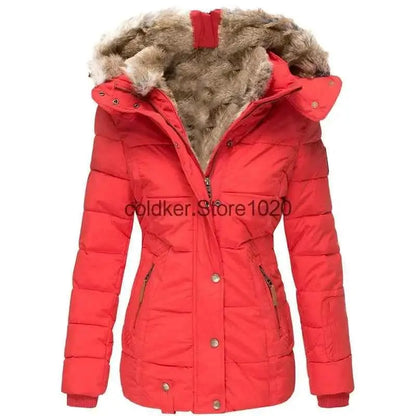 Women Padded Cotton Jacket Thick Casual Winter Parka for Cold Weather S5XL TeenStylo