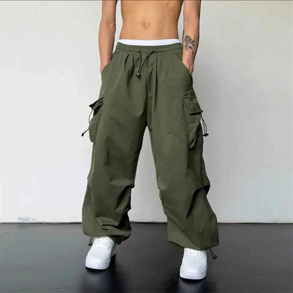 Women Cargo Pants Loose Fit Joggers Boyfriend Style Streetwear Hip Hop Trousers Casual