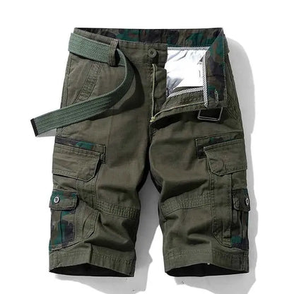 New Summer Men Cargo Camouflage Shorts Cotton Beach Multi Pocket Casual Jogger Shorts For Spring Dropshipping
