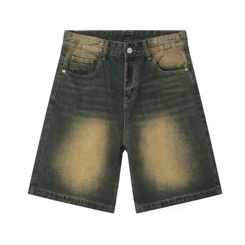 Summer Denim Shorts For Men Loose Fit Korean Style Asian Size TeenStylo Casual Everyday Wear