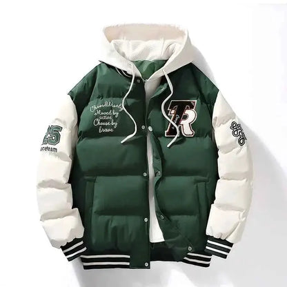 Winter High Quality Cotton Padded Jacket For Men TeenStylo Asian Size Runs One To Two Sizes Smaller Than European