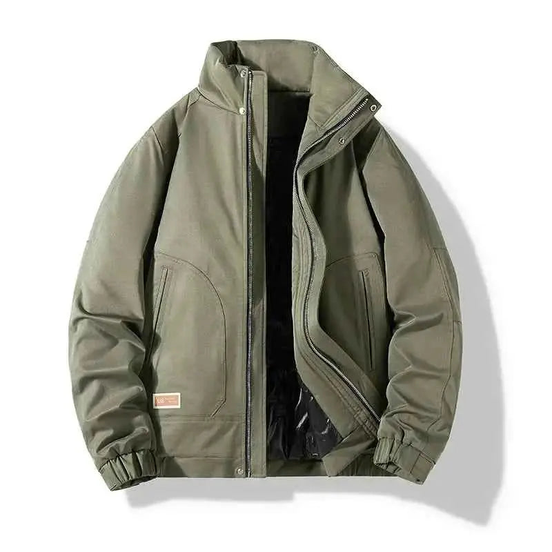 Winter Jacket For Men Cotton Padded Coat Casual Plus Size 8XL Baseball Jacket New Mens Clothing