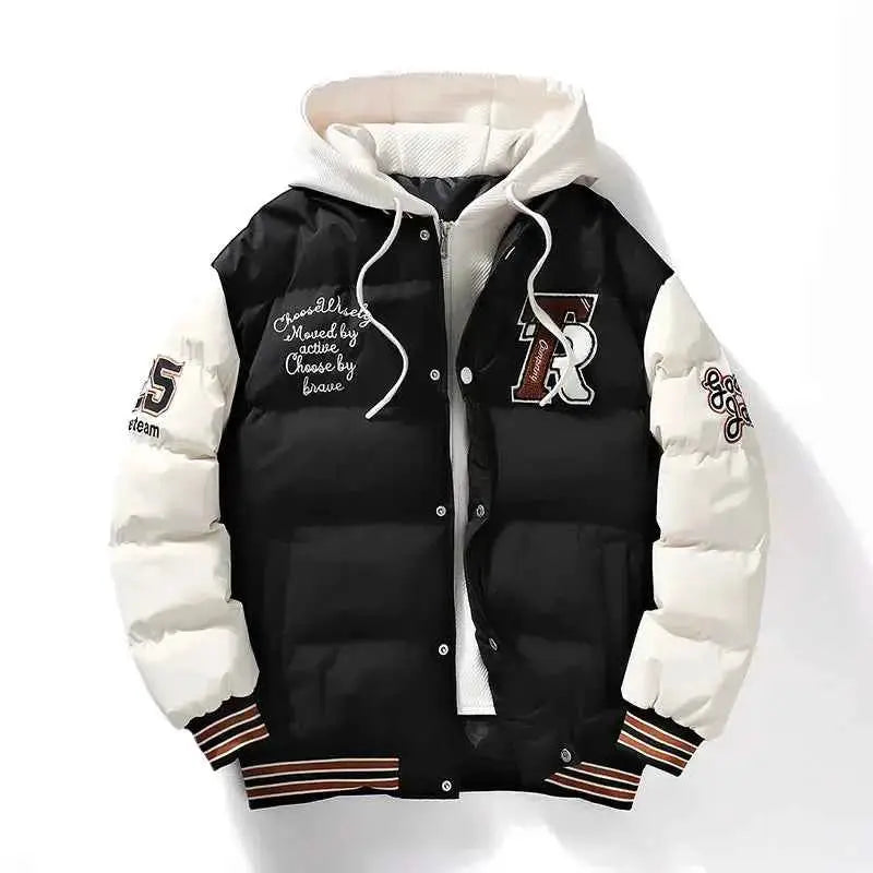 Winter High Quality Cotton Padded Jacket For Men TeenStylo Asian Size Runs One To Two Sizes Smaller Than European