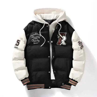 Winter High Quality Cotton Padded Jacket For Men TeenStylo Asian Size Runs One To Two Sizes Smaller Than European