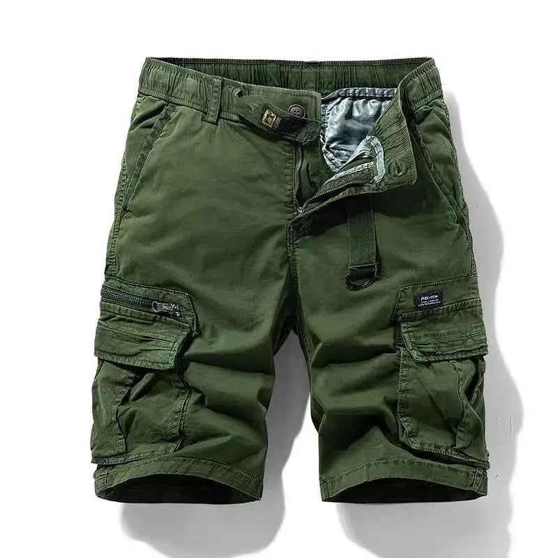 Mens Cotton Cargo Shorts Camouflage Bermuda Beach Jogger Casual Summer Wear Lightweight Durable