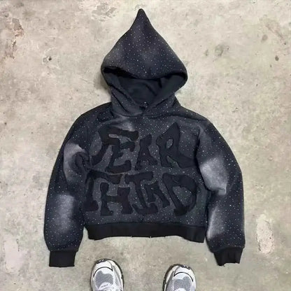 Eyehategarment Street Hoodie Harajuku Leopard Print Unisex Streetwear Sweatshirt TeenStylo