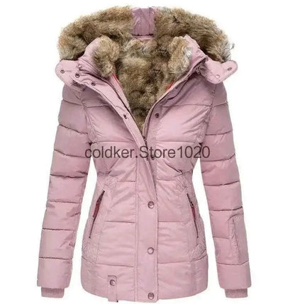 Women Padded Cotton Jacket Thick Casual Winter Parka for Cold Weather S5XL TeenStylo