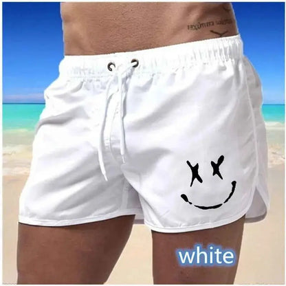 Summer Mens Quick Dry Swim Trunks Board Shorts With Pockets Drawstring Beach Surfing Bathing Suit Breathable