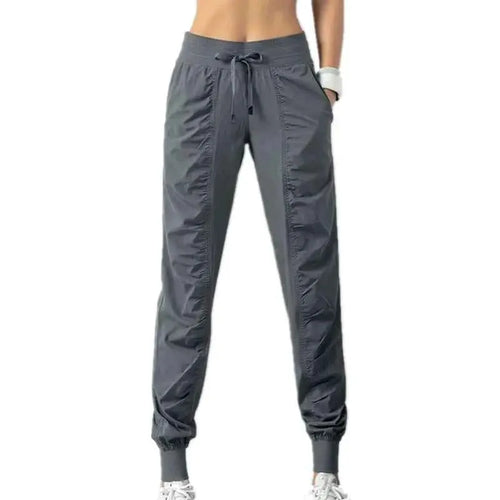 Women Casual Sweatpants Joggers Loose Fit Trousers Harem Capris Pants Athleisure Style
