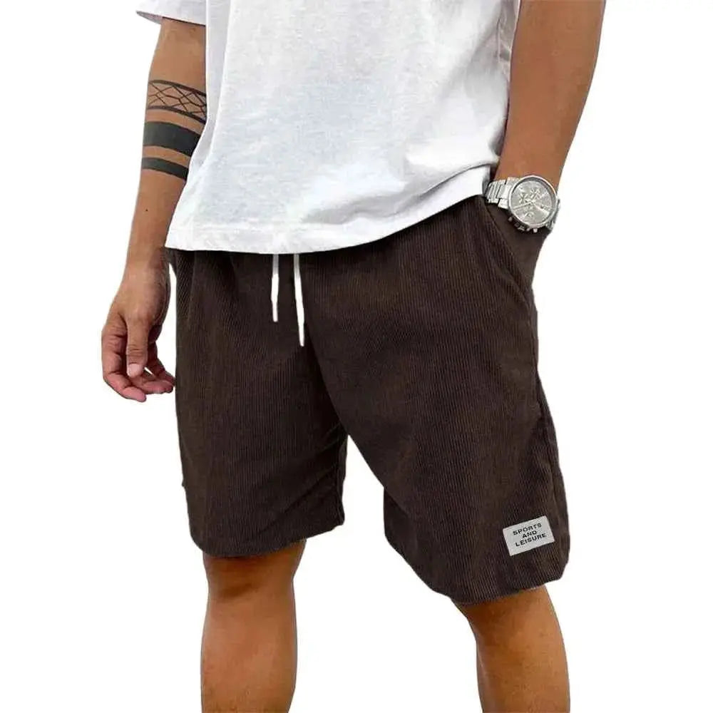 Summer Men Lightweight Corduroy Sweatpants Casual Wear For Everyday Comfort TeenStylo