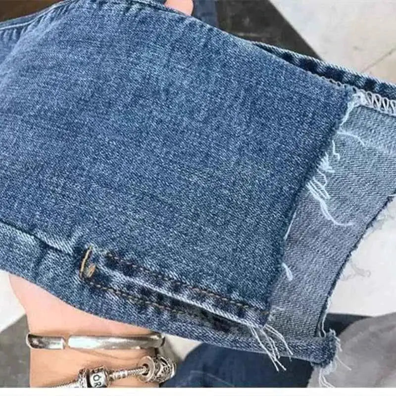 Women Denim Skinny Jeans Ripped Jeans Trendy Denim Trousers TeenStylo Casual Everyday Wear
