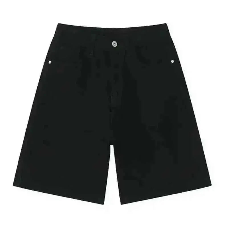 Summer Denim Shorts For Men Loose Fit Korean Style Asian Size TeenStylo Casual Everyday Wear