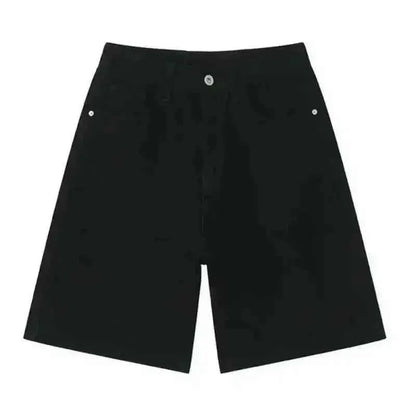Summer Denim Shorts For Men Loose Fit Korean Style Asian Size TeenStylo Casual Everyday Wear