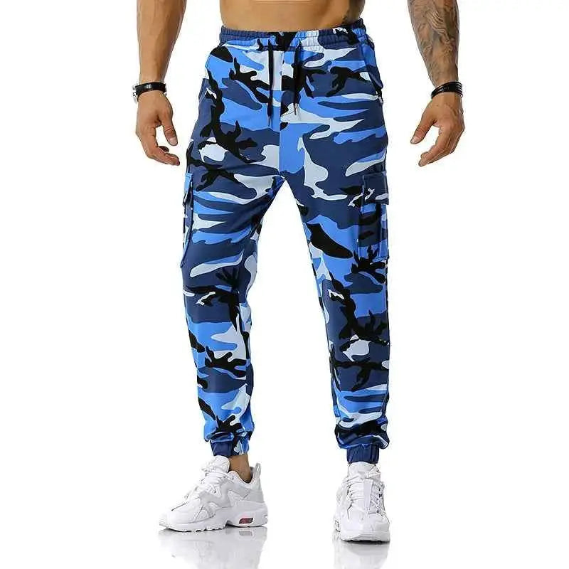 Autumn Spring Camouflage Joggers For Men Cargo Pants With Multi Pocket Sweatpants Hip Hop Casual Trousers Size XXXL