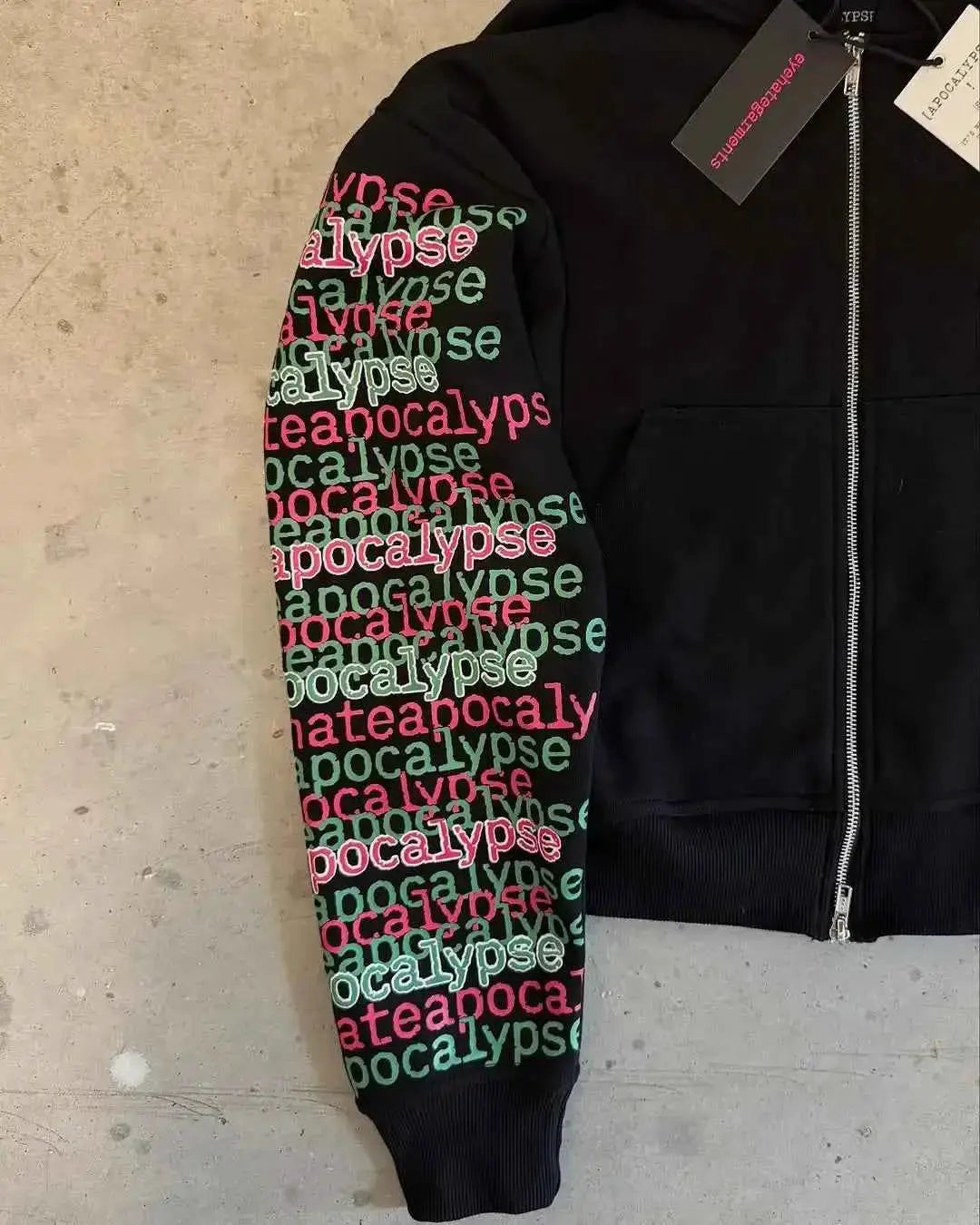 Eyehategarment Street Hoodie Harajuku Leopard Print Unisex Streetwear Sweatshirt TeenStylo