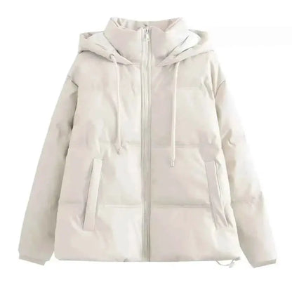 Winter Womens Coat Warm Puffer Jacket For Cold Weather Insulated Outerwear Made For All Day Comfort