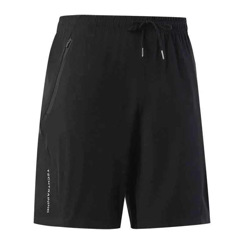 Men's Summer Gym Shorts Quick Dry Breathable Drawstring Waist For Running And Cycling Reflective