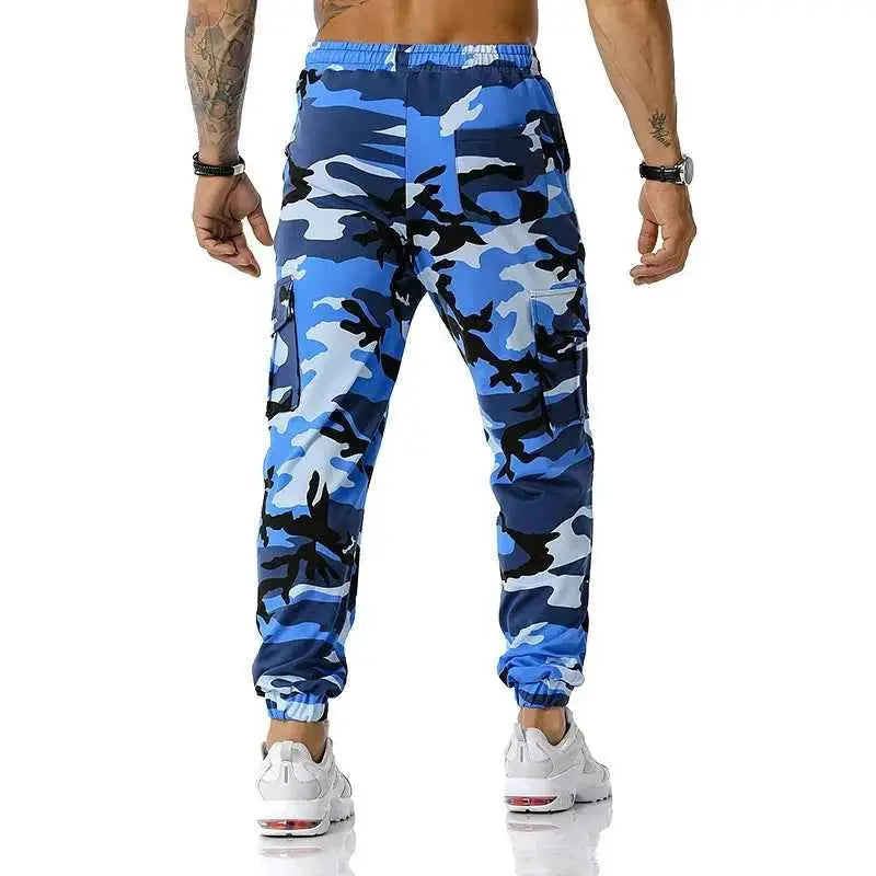 Autumn Spring Camouflage Joggers For Men Cargo Pants With Multi Pocket Sweatpants Hip Hop Casual Trousers Size XXXL