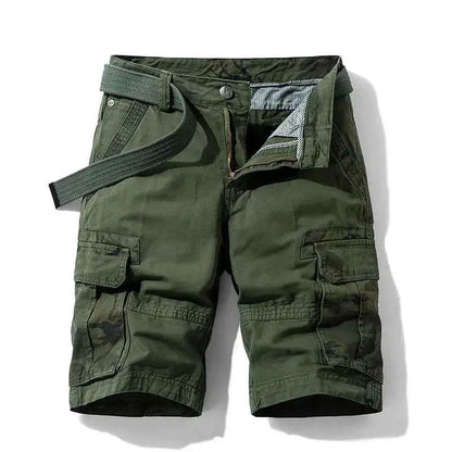 New Summer Men Cargo Camouflage Shorts Cotton Beach Multi Pocket Casual Jogger Shorts For Spring Dropshipping