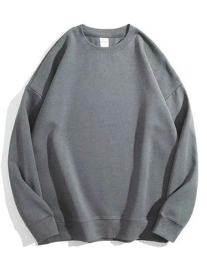 Oversized Green Mint Sweatshirt For Women Basic Winter Warm Fleece Lined Option TeenStylo