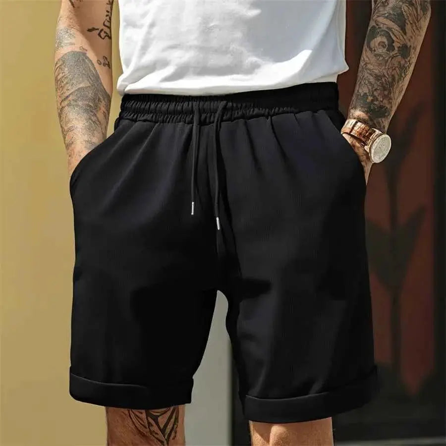 New Summer Mens Sport Workout Shorts Quick Dry Athletic Shorts Lightweight Running Shorts With Pockets Gym Beach Pants