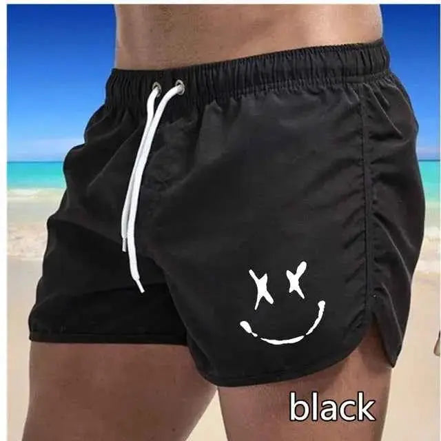 Summer Mens Quick Dry Swim Trunks Board Shorts With Pockets Drawstring Beach Surfing Bathing Suit Breathable