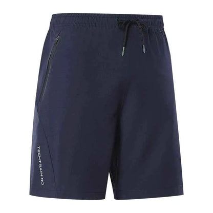 Men's Summer Gym Shorts Quick Dry Breathable Drawstring Waist For Running And Cycling Reflective