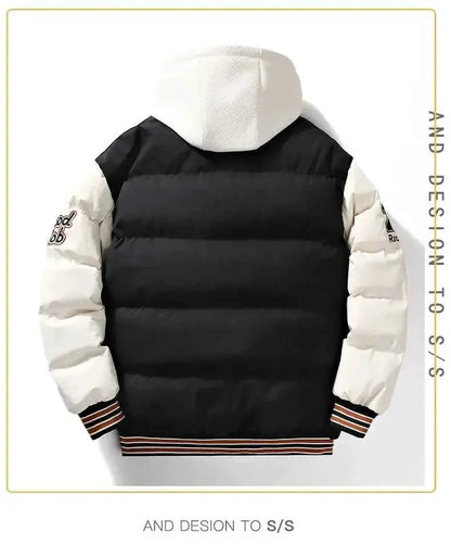 Winter High Quality Cotton Padded Jacket For Men TeenStylo Asian Size Runs One To Two Sizes Smaller Than European