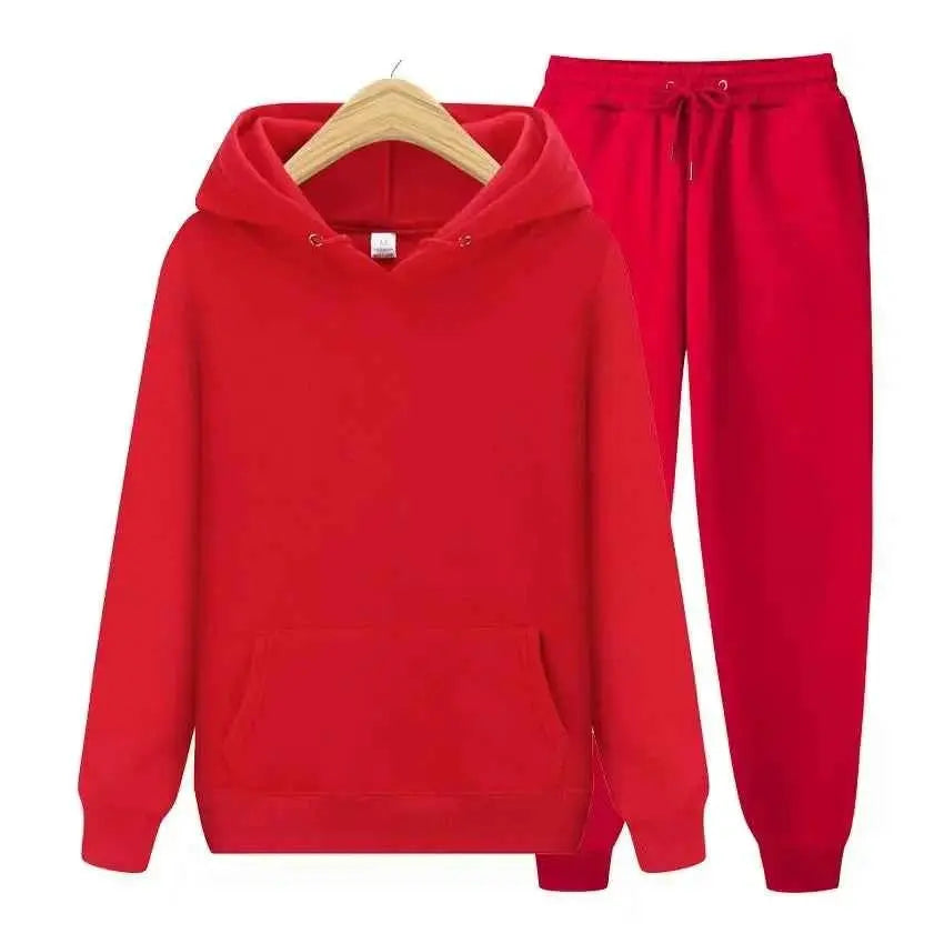 Winter Two Piece Tracksuit Set for Women Cozy Warm Creative TeenStylo Fashion Essential