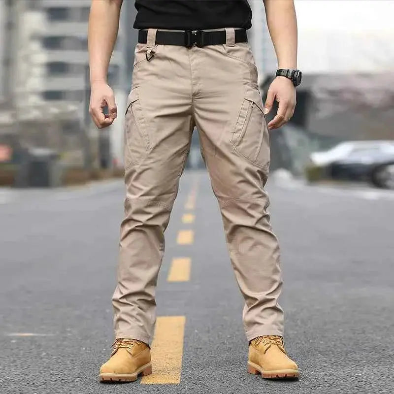 Tactical Cargo Pants For Men Military Combat Trousers With Multiple Pockets For Work Hiking Casual Plus Size 6XL