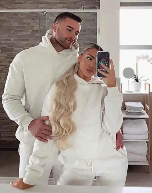 Winter Two Piece Tracksuit Set for Women Cozy Warm Creative TeenStylo Fashion Essential