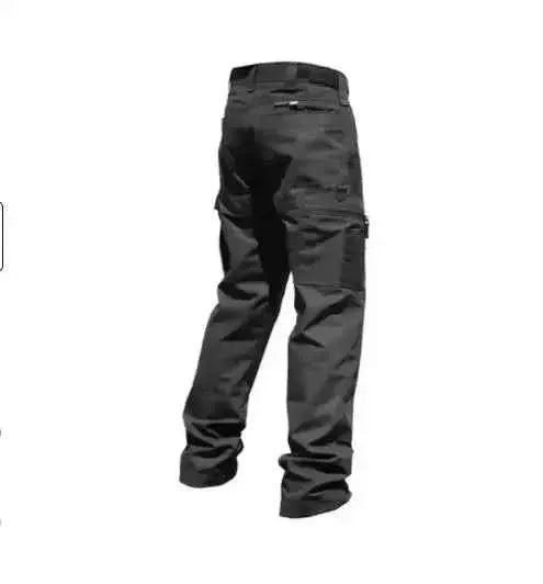 Men's Tactical Work Pants Outdoor Cargo Trousers Multi Pocket Waterproof Hiking Pants For Autumn And Spring